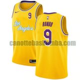 Maglia Uomo basket Los Angeles Lakers Giallo Rajon Rondo 9 2020-21 City Edition