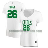 canotta Donna basket Boston Celtics Bianco Jabari Bird 26 association edition
