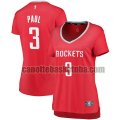 canotta Donna basket Houston Rockets Rosso Chris Paul 3 icon edition
