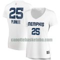 canotta Donna basket Memphis Grizzlies Bianco Miles Plumlee 25 association edition