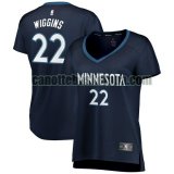 canotta Donna basket Minnesota Timberwolves Blu Andrew Wiggin 22 icon edition