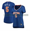 canotta Donna basket New York Knicks Blu Dennis Smith Jr. 5 icon edition