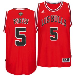 canotta NBA Chicago Los Bulls 2016 Bobby Portis 5 giorno