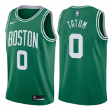 canotta NBA jayson tatum 0 2017-18 boston celtics verde