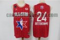 canotta Uomo basket All Star Rosso Giannis Antetokounmpo 24 2020