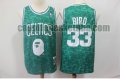 canotta Uomo basket Boston Celtics Verde Larry Bird 33 2019 Pallacanestro