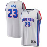 canotta Uomo basket Detroit Pistons Grigio Blake Griffi 23 Dichiarazione Edition