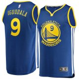 canotta Uomo basket Golden State Warriors Blu Andre Iguodala 9 Icon Edition