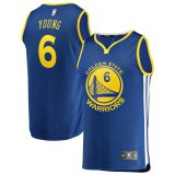 canotta Uomo basket Golden State Warriors Blu Nick Young 6 Icon Edition