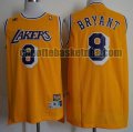 canotta Uomo basket Los Angeles Lakers Giallo Kobe Bryant 8 Pallacanestro