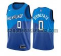 canotta Uomo basket Milwaukee Bucks blu Donte DiVincenzo 0 2020-21 City Edition Swingman