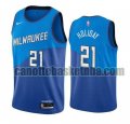 canotta Uomo basket Milwaukee Bucks blu Jrue Holiday 21 2020-21 City Edition Swingman