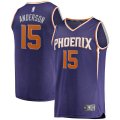 canotta Uomo basket Phoenix Suns Porpora Ryan Anderson 15 Icon Edition