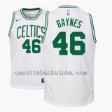 canotte basket NBA Boston Celtics 2018 46 bianco