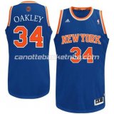 canotta charles oakley #34 new york knicks revolution 30 blu