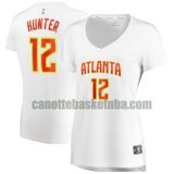 canotta Donna basket Atlanta Hawks Bianco De'Andre Hunter 12 association edition