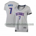 canotta Donna basket Detroit Pistons Grigio Thon Maker 7 Dichiarazione Edition
