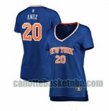 canotta Donna basket New York Knicks Blu Kevin Knox 20 icon edition