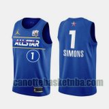canotta Uomo basket All Star blue Anfernee Simons 1 2021