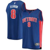 canotta Uomo basket Detroit Pistons Blu Henry Ellenson 8 Icon Edition