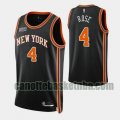 canotta Uomo basket New York Knicks Nero derrick rose 4 2022 City Edition 75th Anniversary Edition