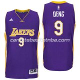 canotta los angeles lakers 2016 con luol deng 9 blu
