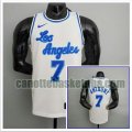 canotta poco prezzo Uomo basket Los Angeles Lakers bianco Anthony 7 NBA