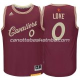 maglia kevin love #0 cleveland cavaliers natale 2015 resso