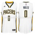 maglia miles #0 indiana pacers 2014-2015 bianca