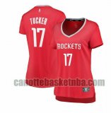 canotta Donna basket Houston Rockets Rosso PJ Tucker 17 icon edition