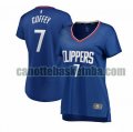 canotta Donna basket Los Angeles Clippers Blu Amir Coffey 7 icon edition
