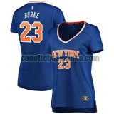 canotta Donna basket New York Knicks Blu Trey Burke 23 icon edition