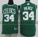 canotta Uomo basket Boston Celtics Verde Paul Pierce 34 Cucito