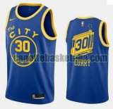 canotta Uomo basket Golden State Warriors blu Stephen Curry 30 2020-21 Hardwood Classics