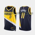 canotta Uomo basket Indiana Pacers Blu oscuro SABONIS 11 2022 City Edition 75th Anniversary Edition