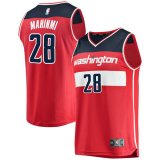 canotta Uomo basket Washington Wizards Rosso Ian Mahinmi 28 Icon Edition