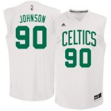 canotte basket NBA Boston Celtics 2016 Amir Johnson 90 bianco