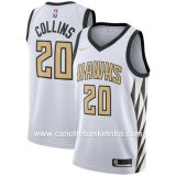 maglia John Collins 20 atlanta hawks NBA bianca