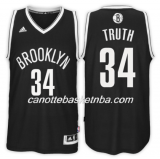 maglia NBA truth 34 2017 brooklyn nets nero