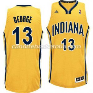 maglia paul george #13 indiana pacers revolution 30 giallo