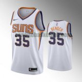 Maglia Uomo basket Phoenix Suns bianca Dragan Bender 35 Dichiarazione stagione 2020-21
