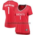canotta Donna basket Houston Rockets Rosso Michael Carter-Williams 1 icon edition