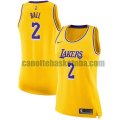 canotta Donna basket Los Angeles Lakers Giallo Lonzo Ball 2 Nike icon edition