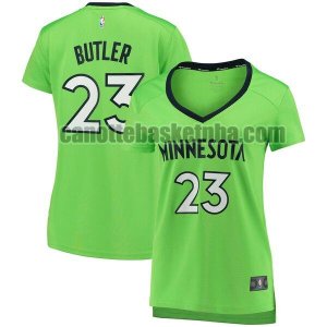canotta Donna basket Minnesota Timberwolves Verde Jimmy Butler 23 Dichiarazione Edition