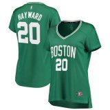 canotta basket donna boston celtics Gordon Hayward #20 verde