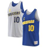 canotta Uomo basket Golden State Warriors Blu Tim Hardaway 10 Classico Reversible