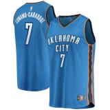 canotta Uomo basket Oklahoma City Thunder Blu Timothe Luwawu-Cabarrot 7 Icon Edition