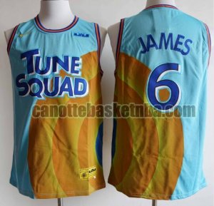 canotta Uomo basket Sacramento Kings Blu LeBron James 6