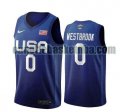 canotta Uomo basket USA 2020 blu Russell Westbrook 0 USA Olimpicos 2020