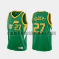 canotta Uomo basket Utah Jazz verde Rudy Gobert 27 2020-21 Earned Edition